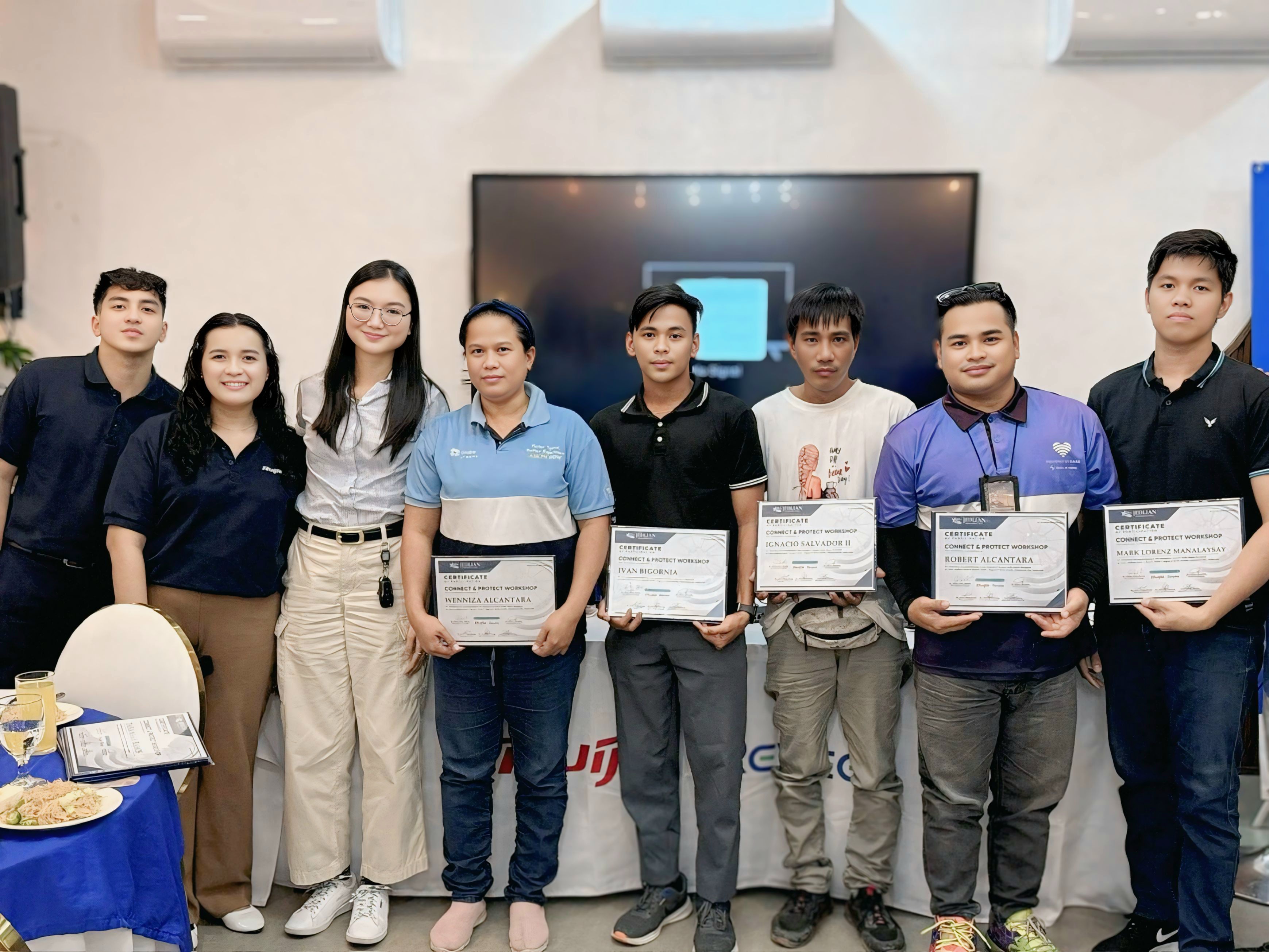ZION team at the Connect & Protect Workshop, 2025